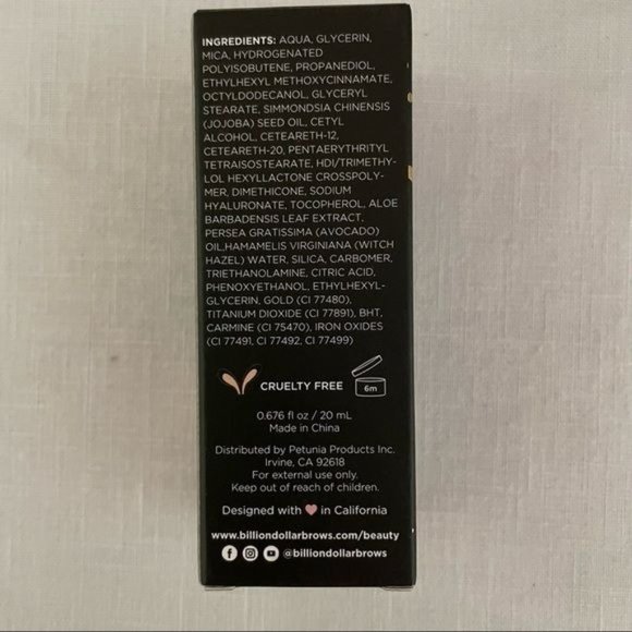 Billion Dollar Beauty Gold Illuminator Sz .67 fl oz Hydrating Makeup Enhancement - Picture 6 of 11